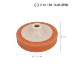 Disco Pulidor Esponja M-14  125mm,