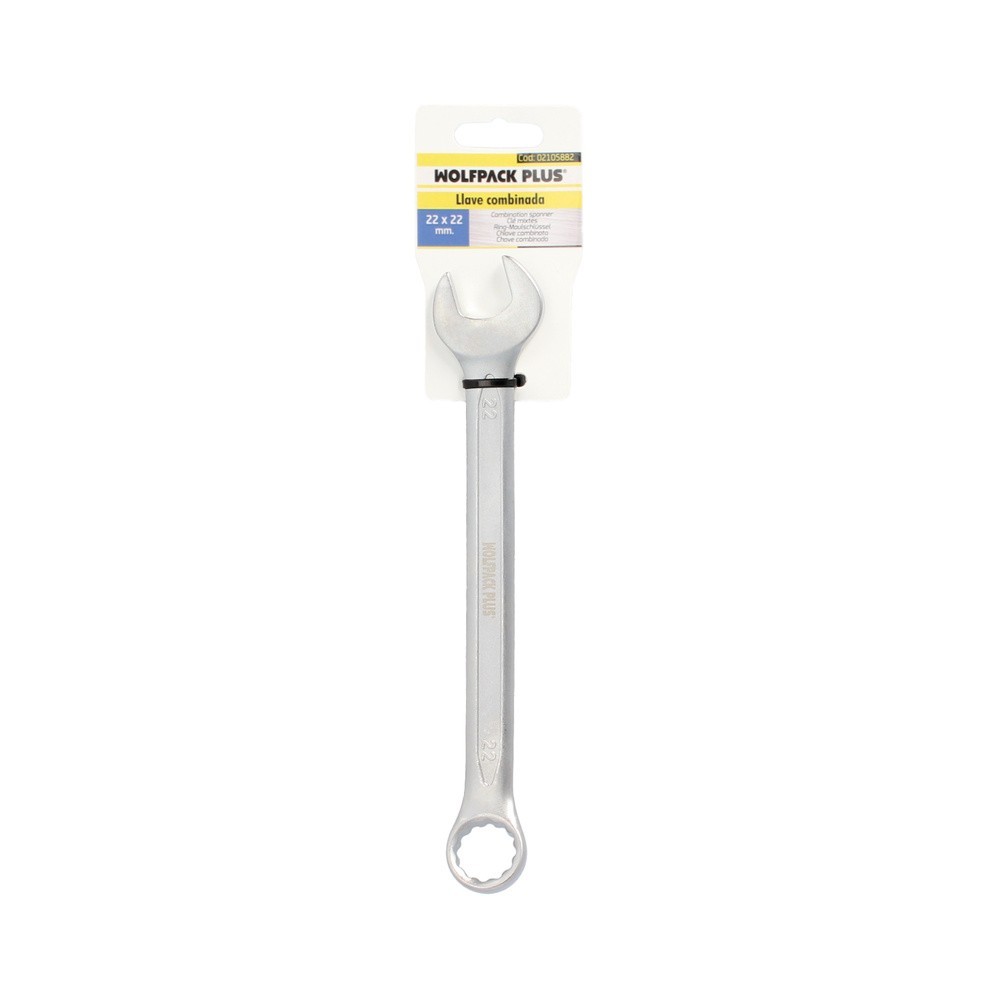 Llave Combinada Plus 22x22 Acero Cromo Vanadio DIN 3113, Llave Doble Boca, Llave Fija, Llave Estrella al por Mayor | Almacén de 