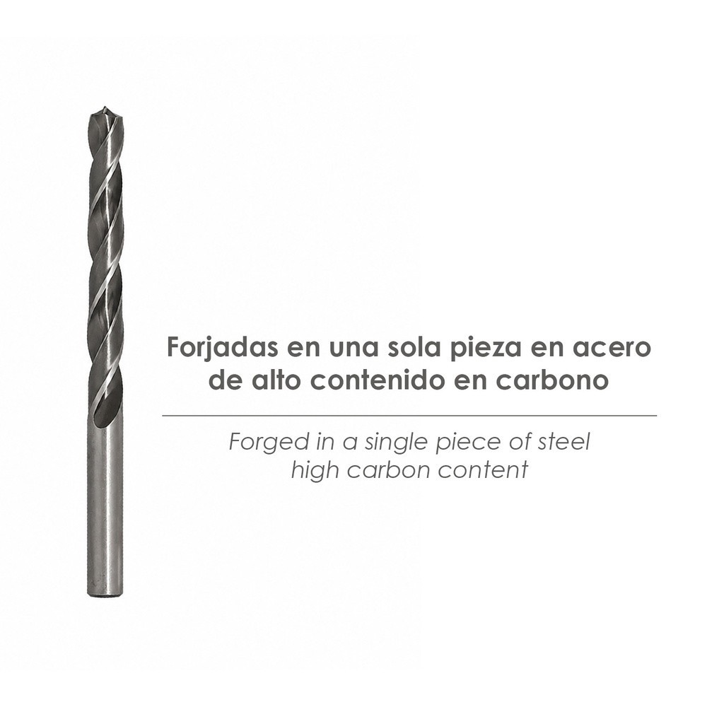 Broca Espiral Madera y Plástico Wolfpack   3,00 mm, al por Mayor | Almacén de Ferretería