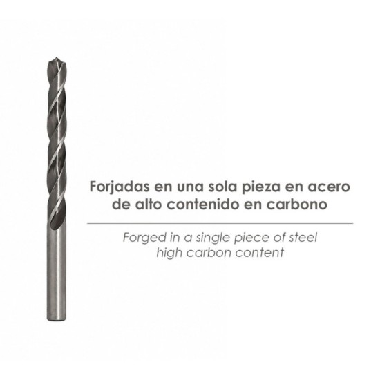 Broca Espiral Madera y Plástico Wolfpack   6,00 mm, al por Mayor | Almacén de Ferretería