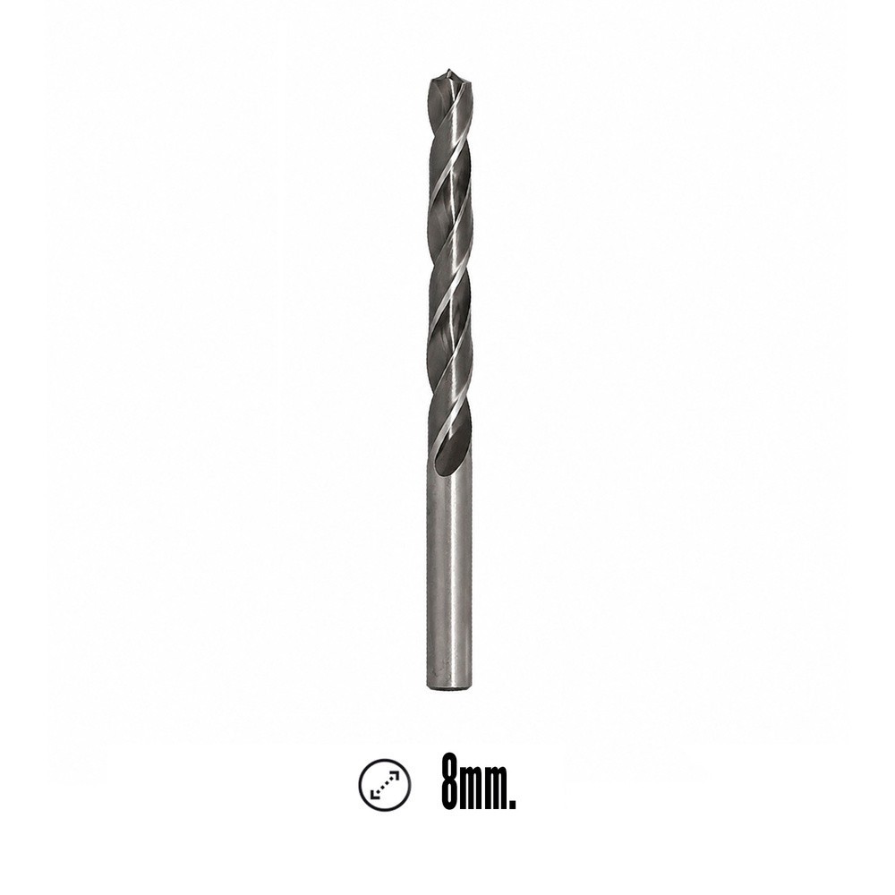 Broca Espiral Madera y Plástico Wolfpack   8,00 mm, al por Mayor | Almacén de Ferretería