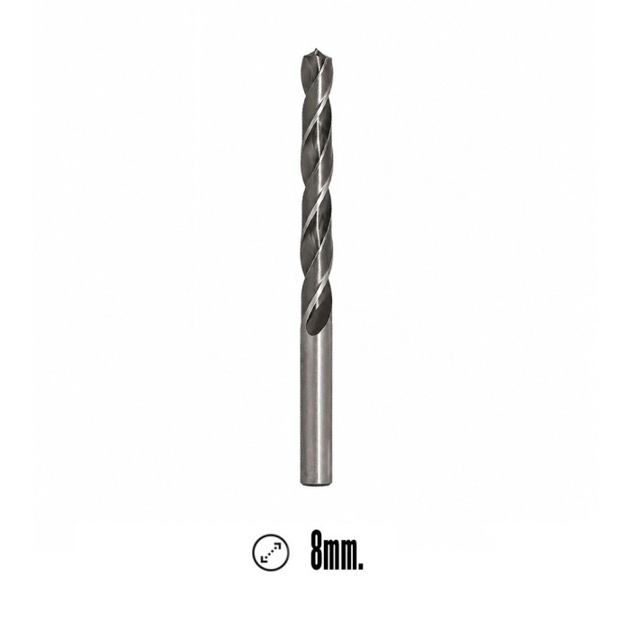 Broca Espiral Madera y Plástico Wolfpack   8,00 mm, al por Mayor | Almacén de Ferretería