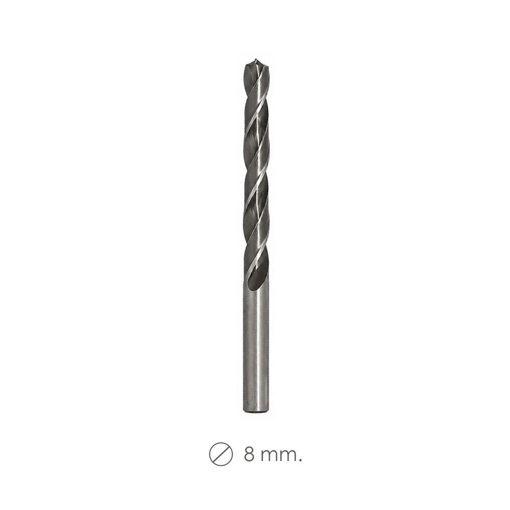 Broca Espiral Madera y Plástico Wolfpack   8,00 mm, al por Mayor | Almacén de Ferretería