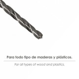 Broca Espiral Madera y Plástico Wolfpack   8,00 mm, al por Mayor | Almacén de Ferretería