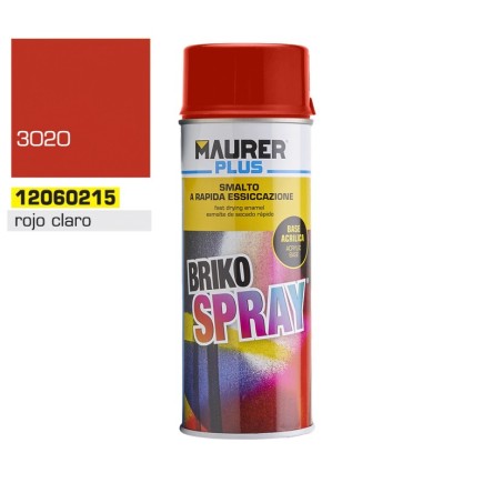Spray Pintura Rojo Claro Trafico 400 ml,