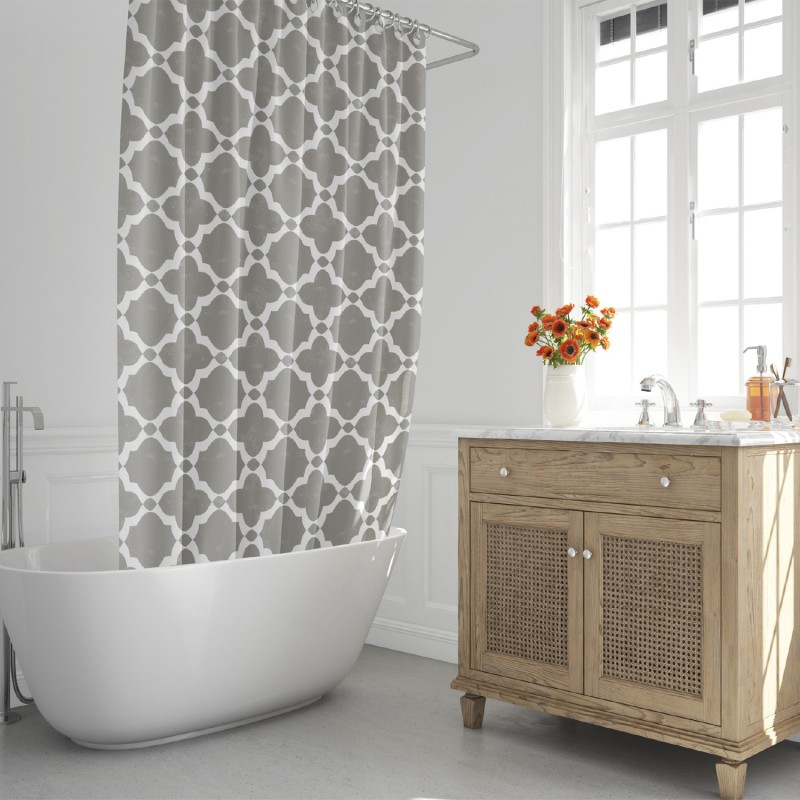 Cortina Ducha Vintage 180x200 cm, Impermeable