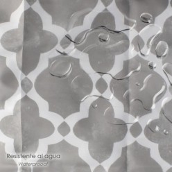 Cortina Ducha Vintage 180x200 cm, Impermeable