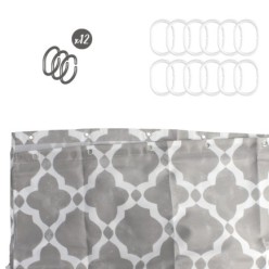 Cortina Ducha Vintage 180x200 cm, Impermeable