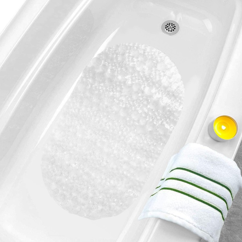 Alfombra Bañera Antideslizante 67x38 cm,