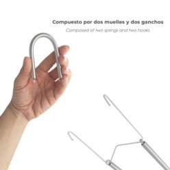 Cuelgaplatos Muelle Para platos de Ø 29 a 32 cm,
