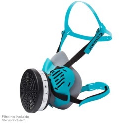 Mascarilla 820 Para Filtros 757 (Filtro No Incluido) Semi Mascarilla, Mascarilla Gas Respiratoria, Mascarilla Gases,