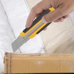 Cutter Ancho Profesional Hoja Acero Sk5 25mm,