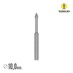 Broca Porcelanicos Duros Ø 10,0 mm,