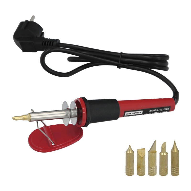 Soldador / Grabador 30 Watt, Con 6 puntas
