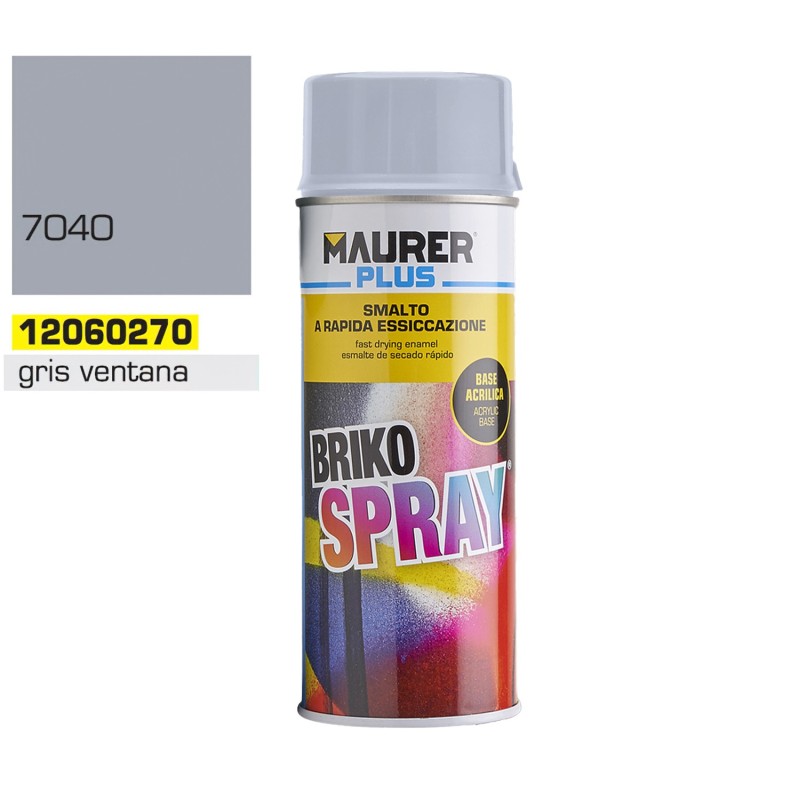 Spray Pintura Gris Ventana 400 ml,