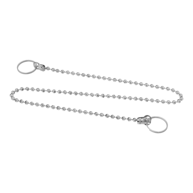 Cadena De Bolas 380 mm, Cadena Para Tapon Lavabo, Cadena Tapon Fregadero,