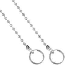 Cadena De Bolas 380 mm, Cadena Para Tapon Lavabo, Cadena Tapon Fregadero,
