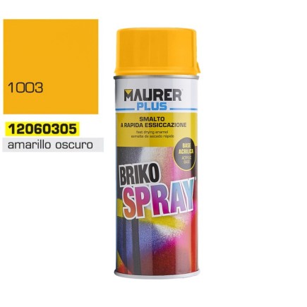 Spray Pintura Amarillo Oscuro Señal 400 ml,