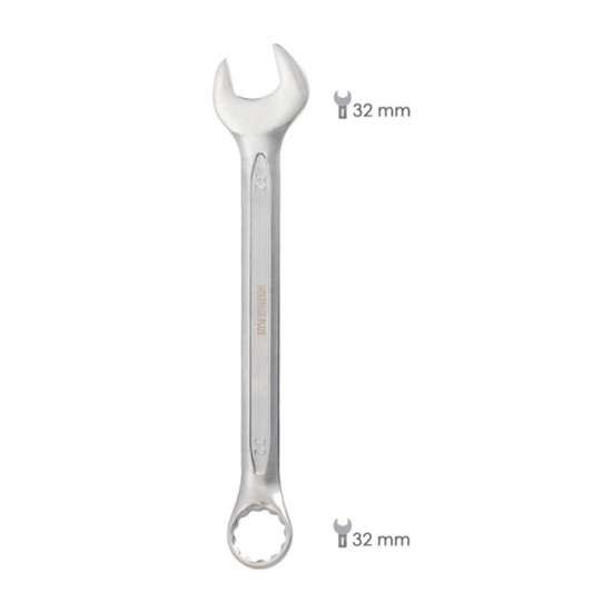 Llave Combinada Plus 32x32 Acero Cromo Vanadio DIN 3113, Llave Doble Boca, Llave Fija, Llave Estrella al por Mayor | Almacén de 