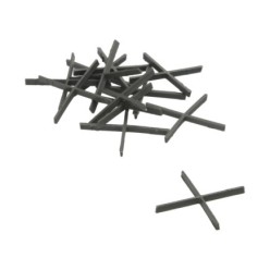 Crucetas Cruz / Separadores Para Suelos Ceramicos 1 mm, (Bolsa 250 Piezas)