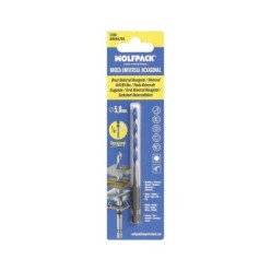 Broca Universal Hexagonal  Ø 5,0 mm, (Blister 1 Pieza) Broca Azulejos, Cerámica, Mármol, Hormigón, Metal, Madera, Plástico