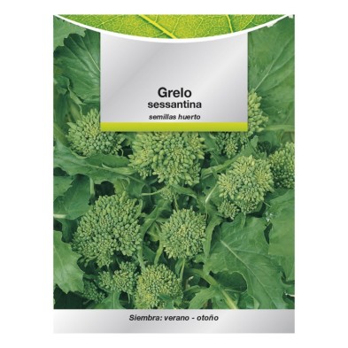 Semillas Grelo Brocoli (10 gramos) Semillas Verduras, Horticultura, Horticola, Semillas Huerto,