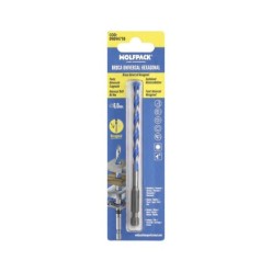 Broca Universal Hexagonal  Ø 6,0 mm, (Blister 1 Pieza) Broca Azulejos, Cerámica, Mármol, Hormigón, Metal, Madera, Plástico