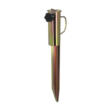 Pincho Acero Sombrilla Playa 45,5 cm,