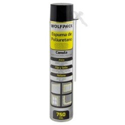Espuma Poliuretano  750 ml, Con Canula