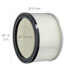 Filtro Para Aspirador De Cenizas Aspirador Cenizas Wolfpack 1200 Watt, 15 Litros (Codigo 07010550)