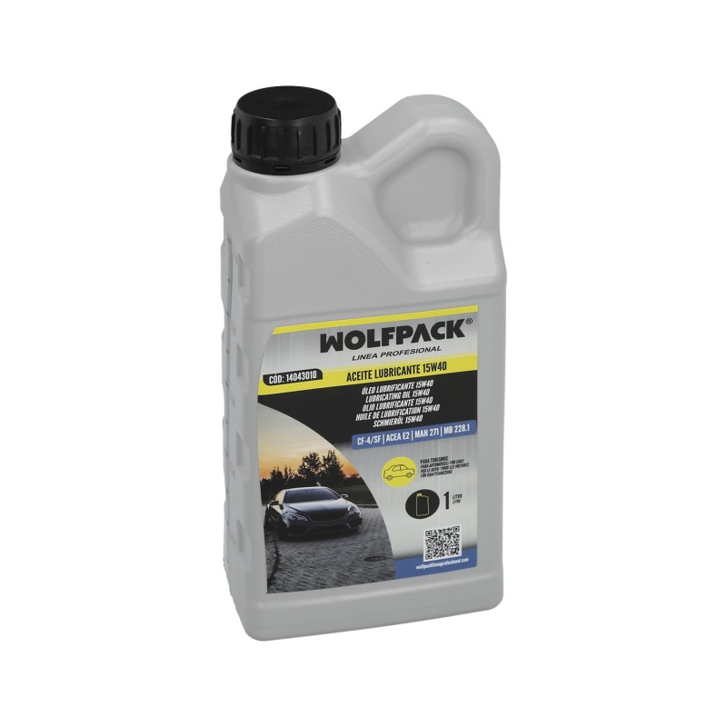 Aceite Lubricante 15w40 Turismos 1 Litro, Aceite Para Motores Diesel y Gasolina
