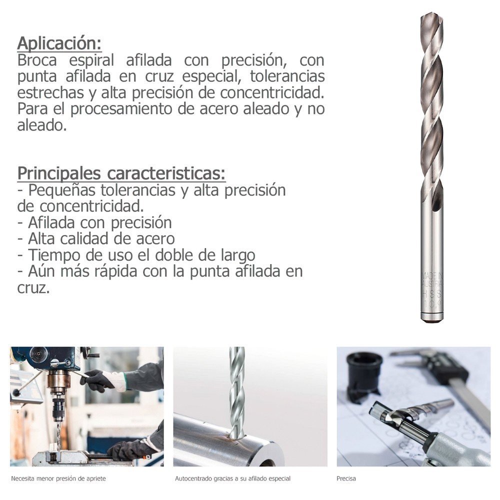Broca Alpen Hss Pro   2,50 mm, al por Mayor | Almacén de Ferretería
