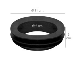 Junta Labiada Para Manguito Inodoro Ø 90 mm,wc,tubo De Desagüe De Inodoro, Conexión De Tubo Inodoro,