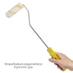 Rodillo Poliamida Pintura Paredes y Techos Esmalte Acrilico Ancho 100 mm, Rodillo Pintar, Rodillo Pintura, Rodillo Esmalte,