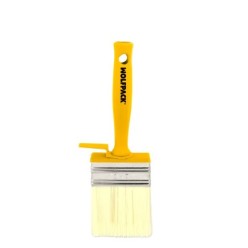 Brocha Profesional Techos 70x30 mm, Cerda Blanca, Mango Ergonomico, Con Gancho, Brocha Pintura, Brocha Pintor Profesional