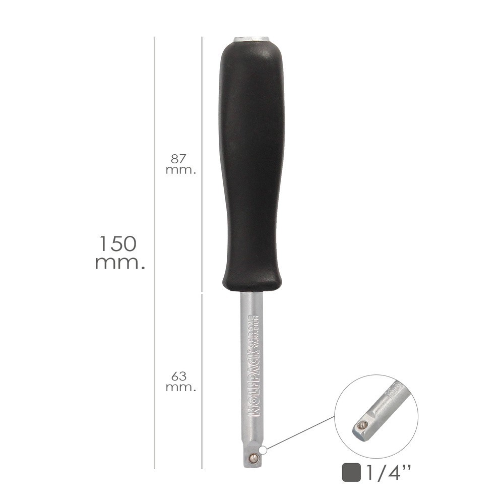 Empuñadura Destornillador Para Vasos 1/4", Prolongador Carraca, Alargador Carraca, Destornillador Vasos al por Mayor | Almacén d