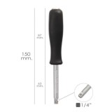 Empuñadura Destornillador Para Vasos 1/4", Prolongador Carraca, Alargador Carraca, Destornillador Vasos al por Mayor | Almacén d
