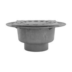 Caldereta Sifonica Pvc 200x200 mm, / Salida Ø 90-110 mm,