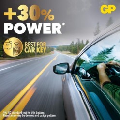 Pila De Boton De Litio GP CR24 3 Voltios, (Blister 5)