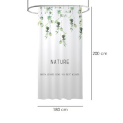 Cortina Ducha Nature 180x200 cm, Impermeable