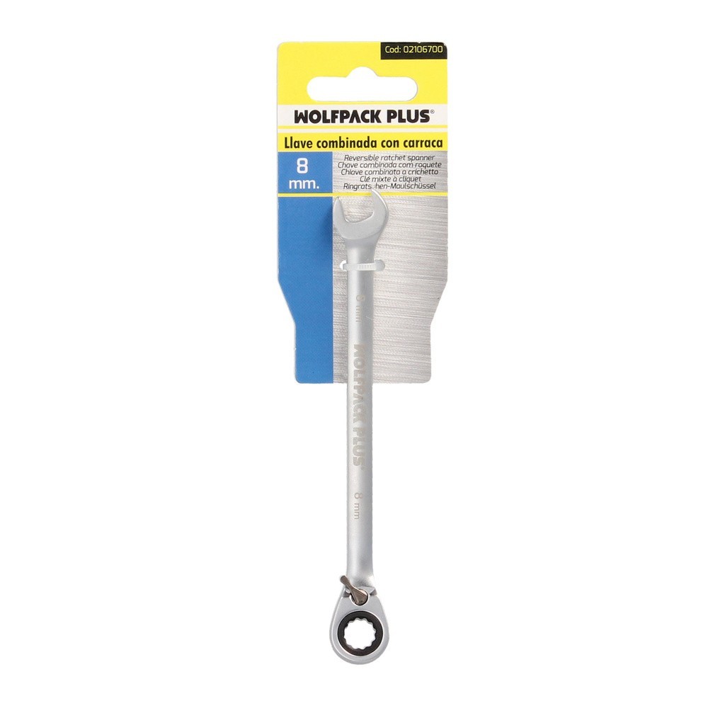 Llave Combinada Con Carraca 8 mm, DIN 3113 al por Mayor | Almacén de Ferretería