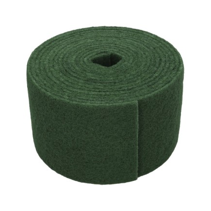 Estropajo Fibra Verde Profesional, Rollo De 14 Cm x 6 Mt,