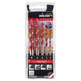 Estuche Brocas Alpen Multiusos / Universal Cilindrica   5 Piezas al por Mayor | Almacén de Ferretería