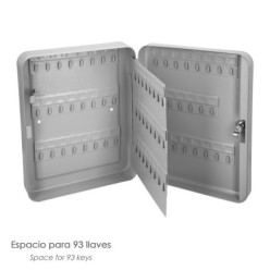 Armario De Seguridad Para Llaves Para 93  Llaves, Armario Seguridad Llaves, Armario Llavero, 6x24x30 cm,