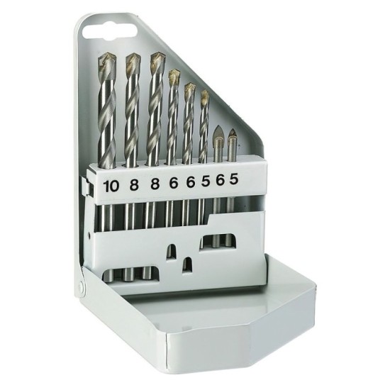 Estuche Brocas Alpen Ceramica / Cristal 8 Piezas al por Mayor | Almacén de Ferretería
