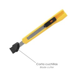 Cutter Eco Con Hoja De 9 mm,