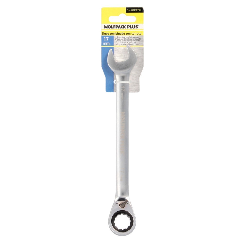 Llave Combinada Con Carraca 17 mm, DIN 3113 al por Mayor | Almacén de Ferretería