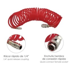 Kit Accesorios Para Compresor 3 Piezas Con Enganche Rapido, Juego de Herramientas Neumaticas Para Compresor,
