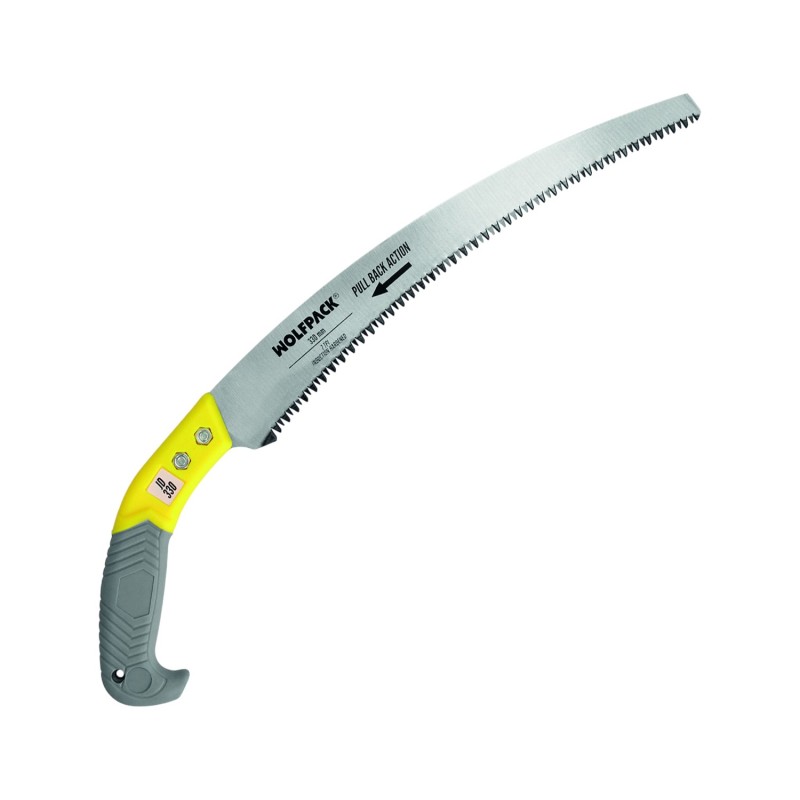 Serrucho Podar Curvo Mango TPR JD 330 mm,