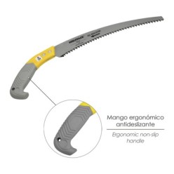 Serrucho Podar Curvo Mango TPR JD 330 mm,